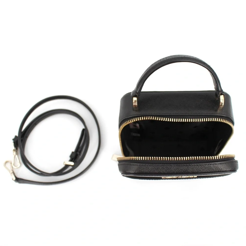 Kate spade daisy vanity crossbody square bag black - Picture 5 of 5